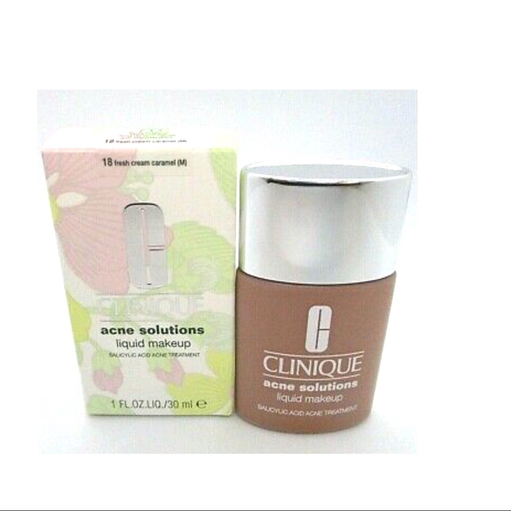 CLINIQUE ACNE SOLUTION LIQUID MAKEUP CARAMEL - Picture 3 of 9